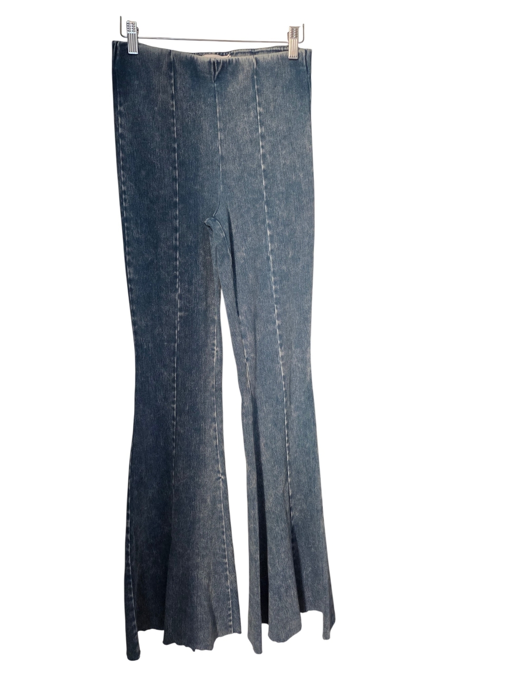 NWOT Good American Blue High-Waist Super Flare Jeans Medium